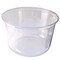 Fabri-Kal 4.6 in. Diameter x 3 in. 16 oz. Recycleware Round Plastic Deli Container - Clear (500/Carton)